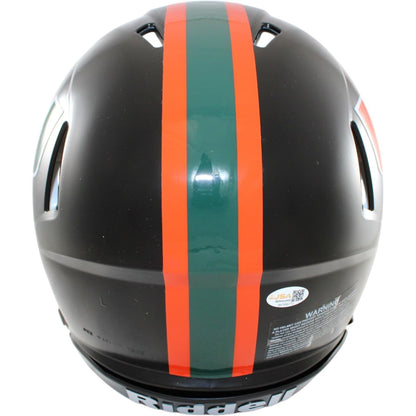 Toney Malachi Signed Miami Hurricanes Full Size Proline Alternate Helmet