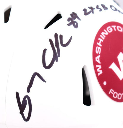 Gary Clark Signed Washington Lunar Speed Mini Helmet 2x SB Champs