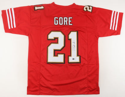 Frank Gore San Francisco 49ers Signed Autographed Custom Jersey