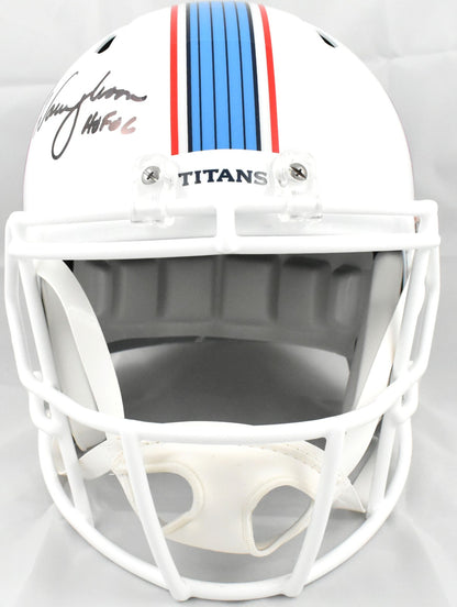 Warren Moon Signed Tennessee Titans Full Size Helmet - 2026 Speed