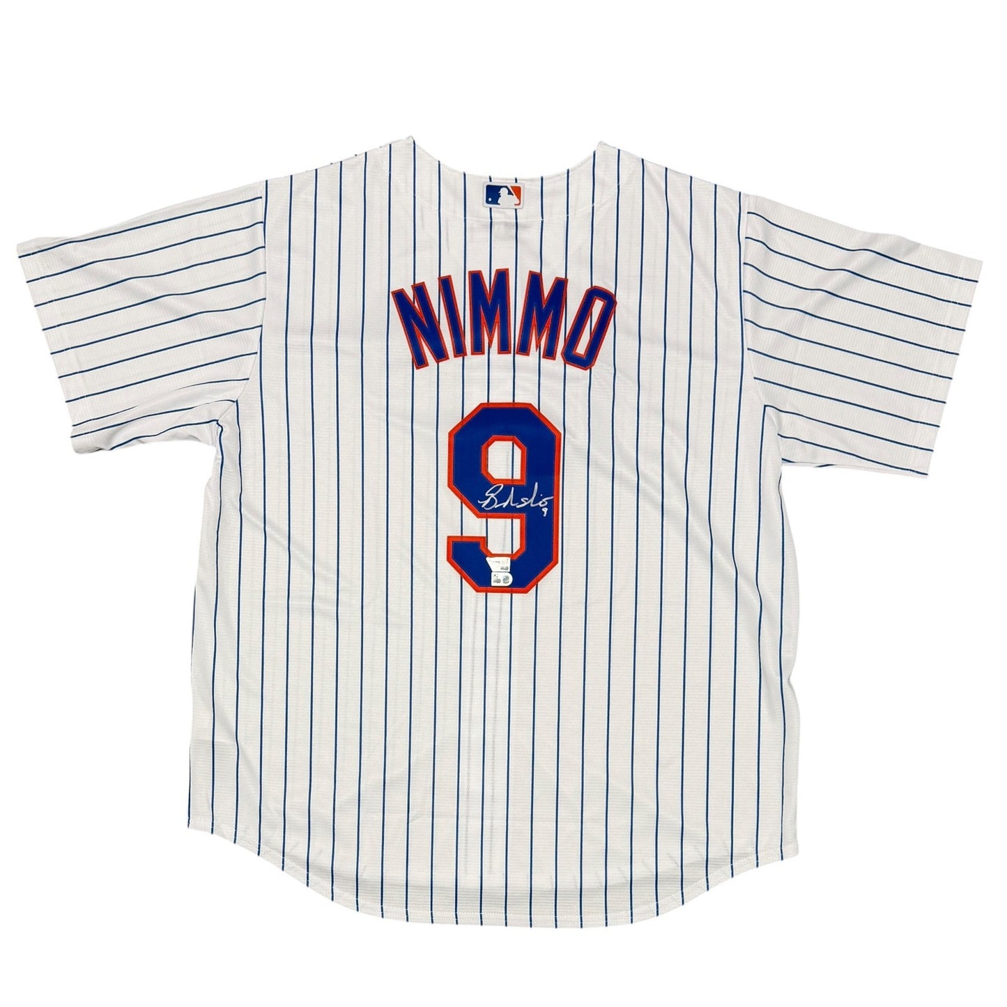 Brandon Nimmo New York Mets Autographed Nike Jersey