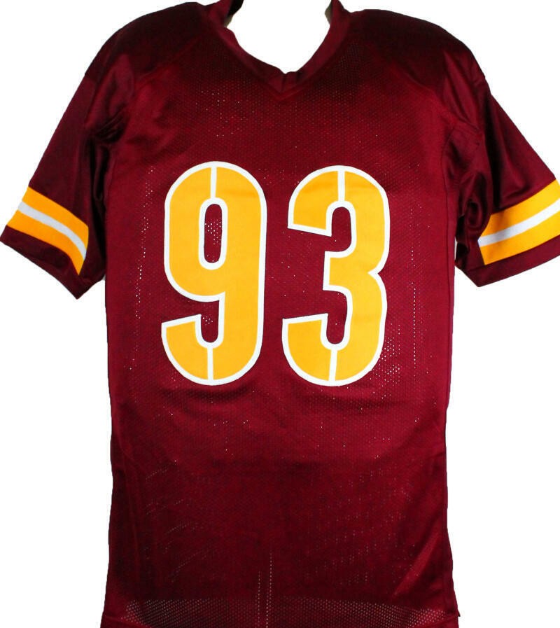 Jonathan Allen Autographed Maroon Custom Jersey