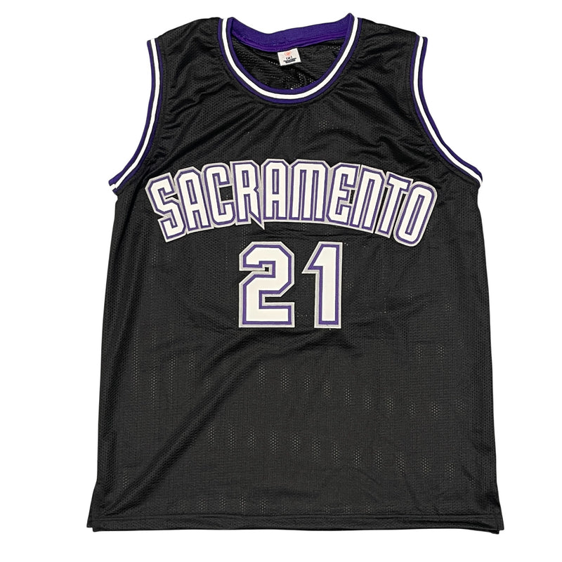 Vlade Divac Signed Sacramento Kings Custom Basketball Jersey (Beckett COA)
