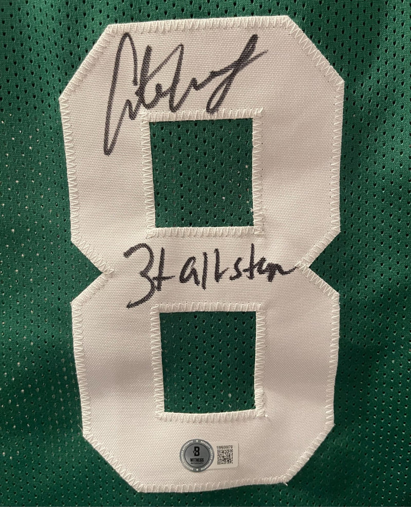 Antoine Walker Signed Boston Celtics Custom Jersey (Beckett COA)