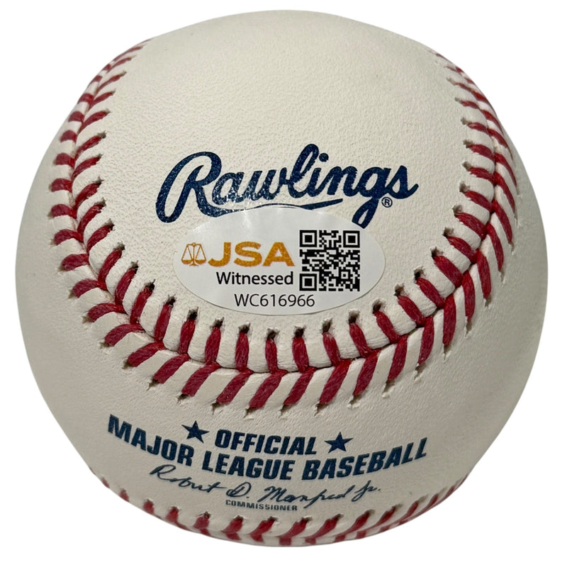 Steve Trachsel Signed Rawlings Official MLB Baseball w/ '96 AS' Inscription