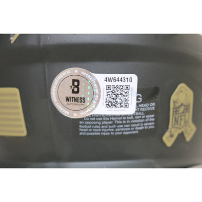 Michael Irvin Signed Dallas Cowboys 2025 Salute to Service Mini Helmet