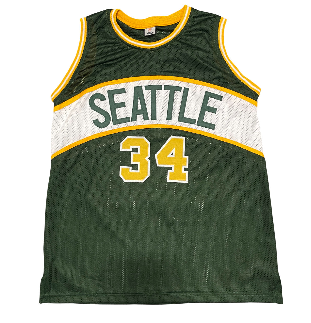 Xavier McDaniel Signed Seattle Sonics Custom Jersey "X-Man" Beckett COA