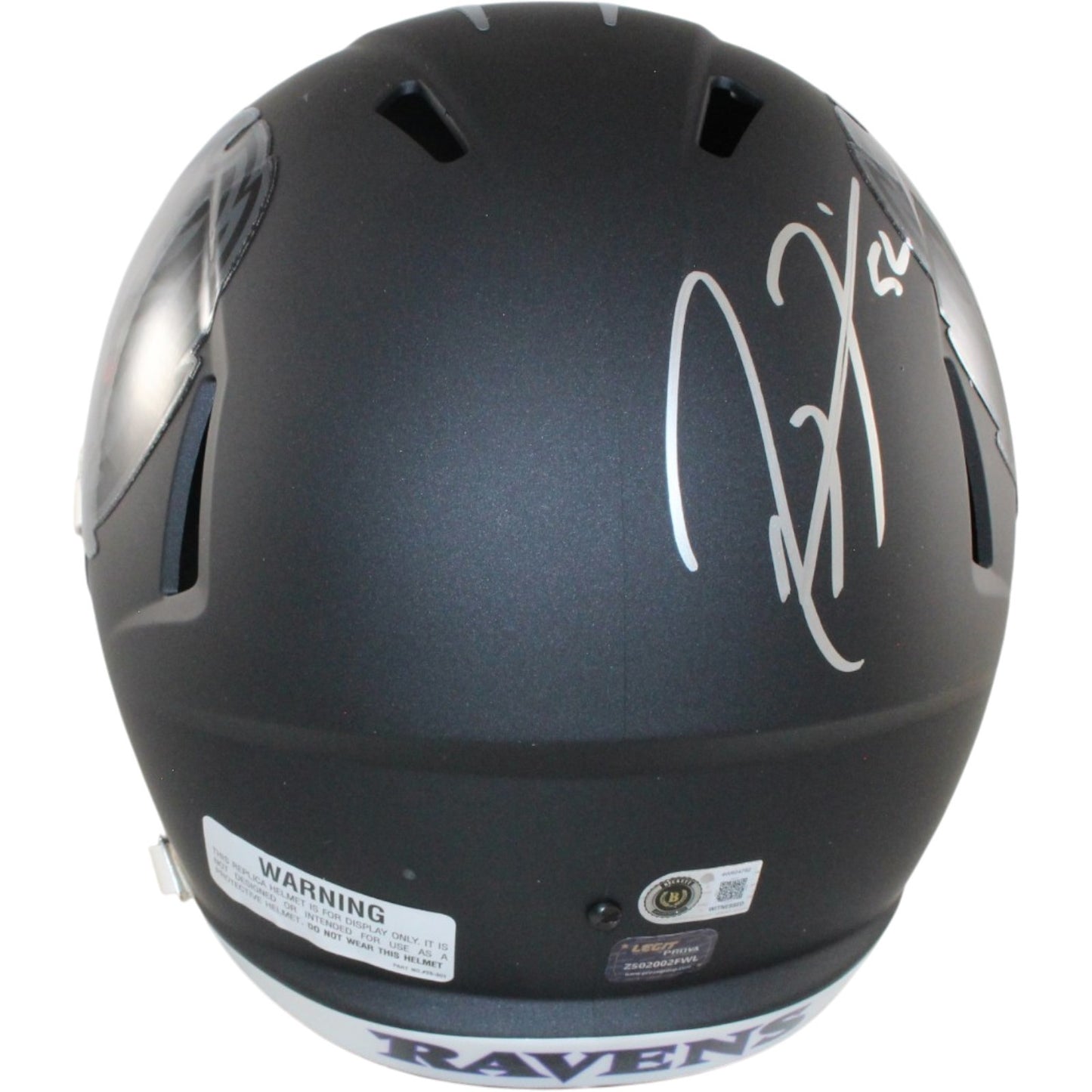 Ray Lewis Autographed Baltimore Ravens 2026 Alternate Full Size Helmet