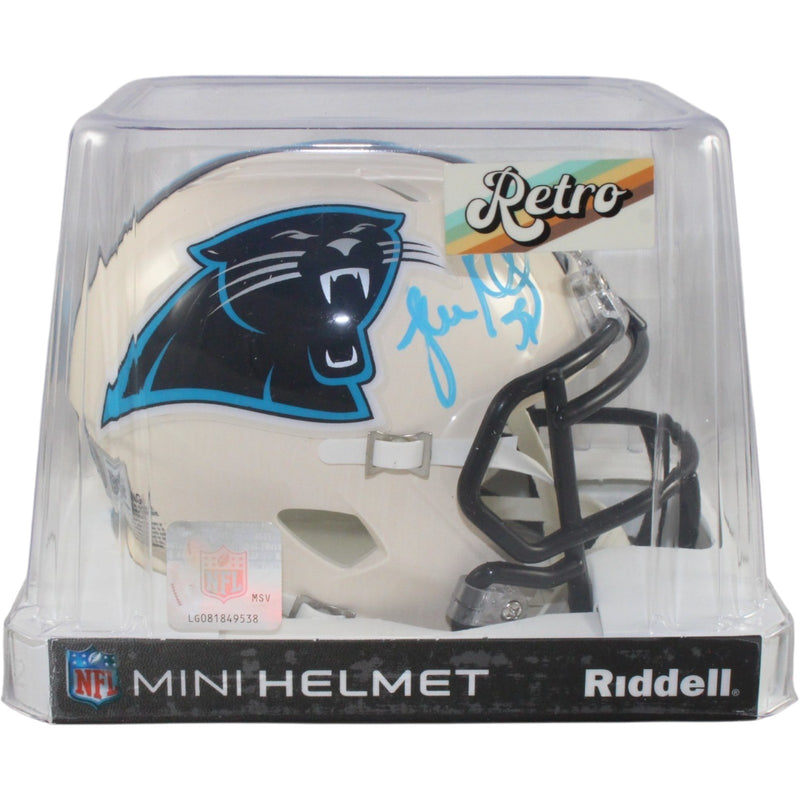 Luke Kuechly Autographed Carolina Panthers Retro Mini Helmet