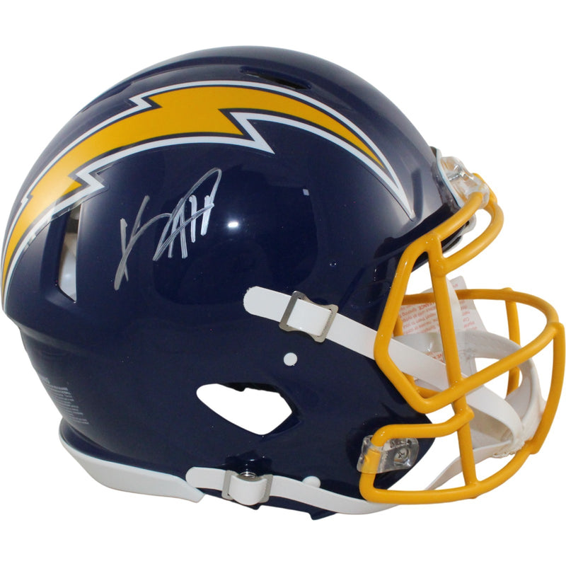 Keenan Allen Los Angeles Chargers Autographed Full Size Authentic Helmet