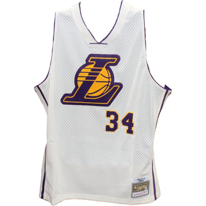 Shaquille O'Neal Signed Los Angeles Lakers Mitchell & Ness Jersey