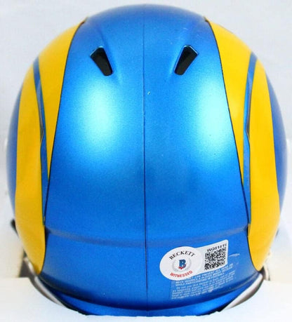 Cam Akers Signed Los Angeles Rams 2020 Speed Mini Helmet