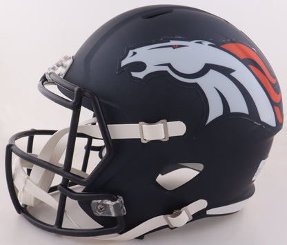 Willis McGahee Signed Denver Broncos Full Size Replica Helmet