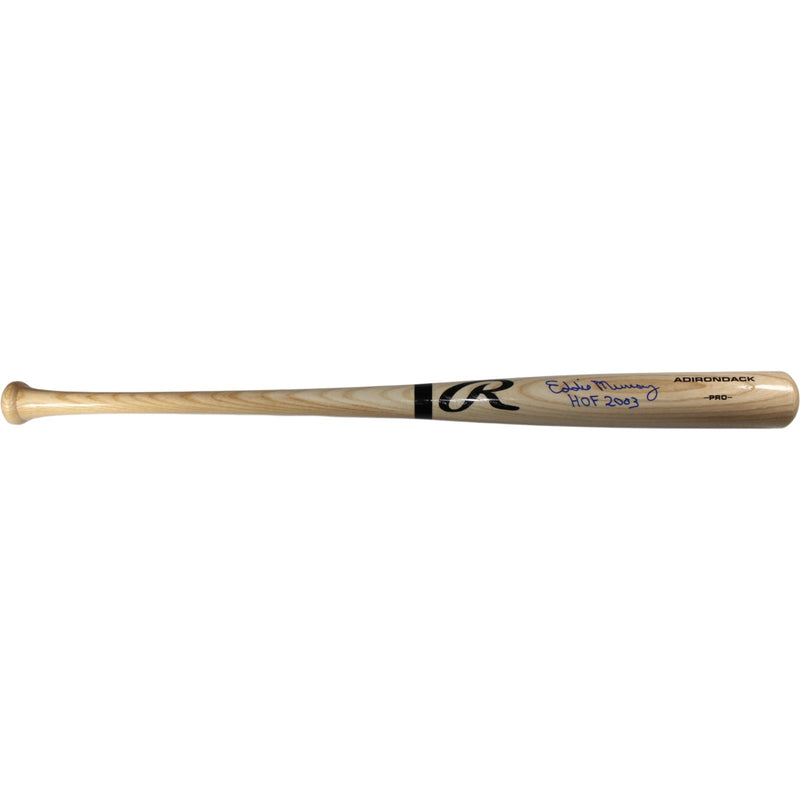 Eddie Murray Autographed Baltimore Orioles Blonde Baseball Bat
