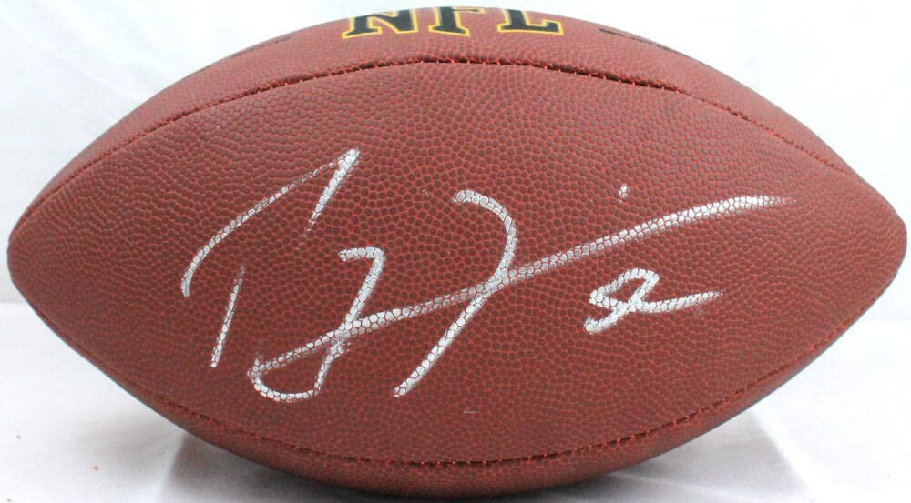 Ray Lewis Signed Baltimore Ravens Wilson NFL Super Grip Football