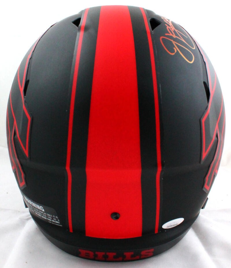 Jim Kelly, Andre Reed & Thurman Thomas Signed Buffalo Bills Eclipse Helmet