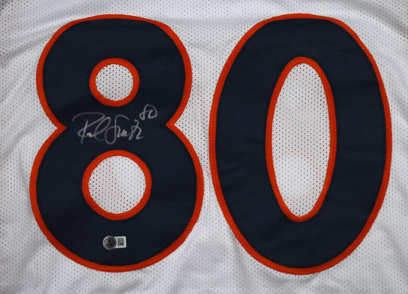 Rod Smith Autographed White Custom Jersey