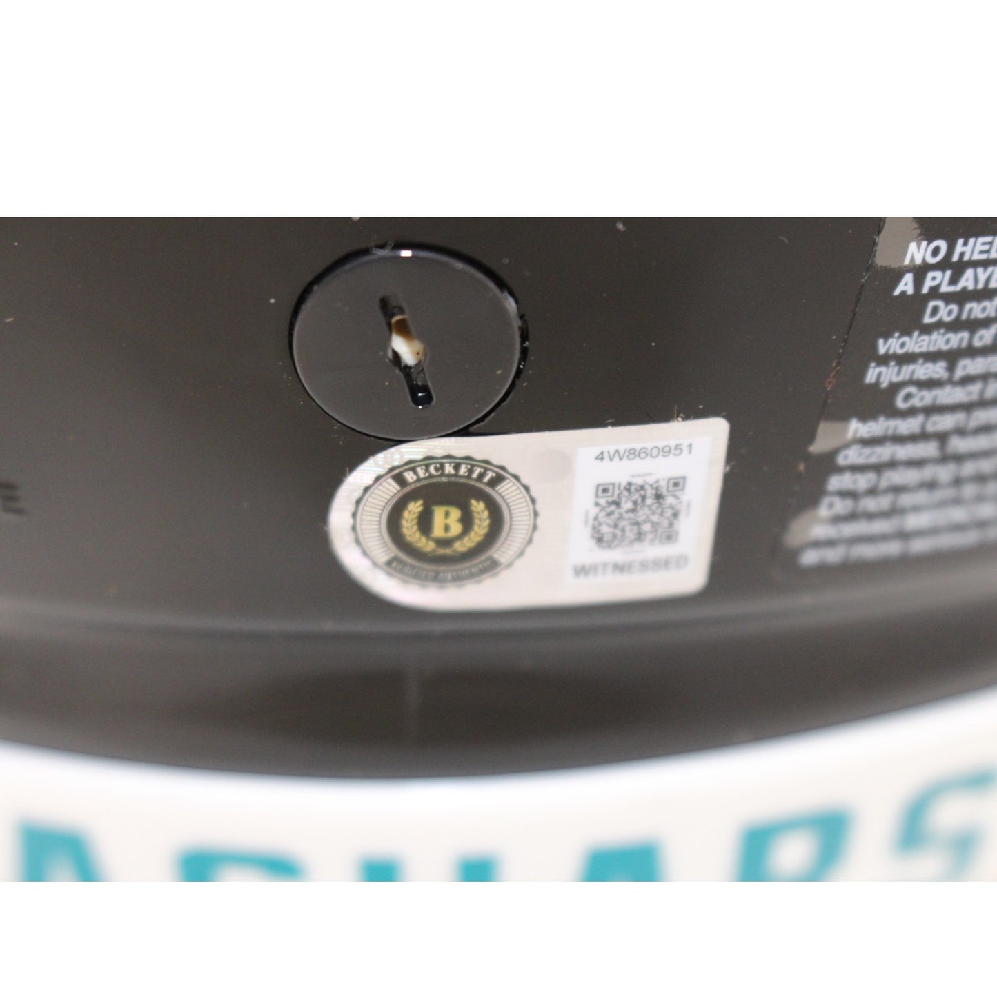 Travis Hunter Autographed Jacksonville Jaguars Authentic SpeedFlex Helmet