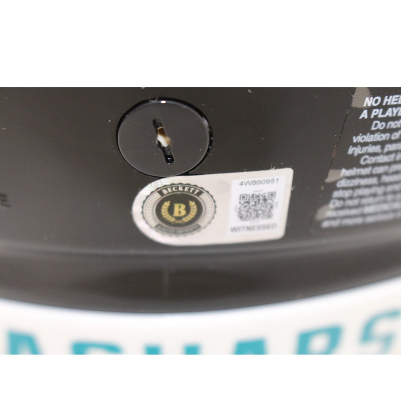Travis Hunter Autographed Jacksonville Jaguars Authentic SpeedFlex Helmet