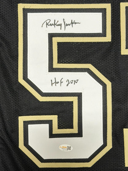 Rickey Jackson Signed New Orleans Saints Custom Jersey (HOF 2010) JSA