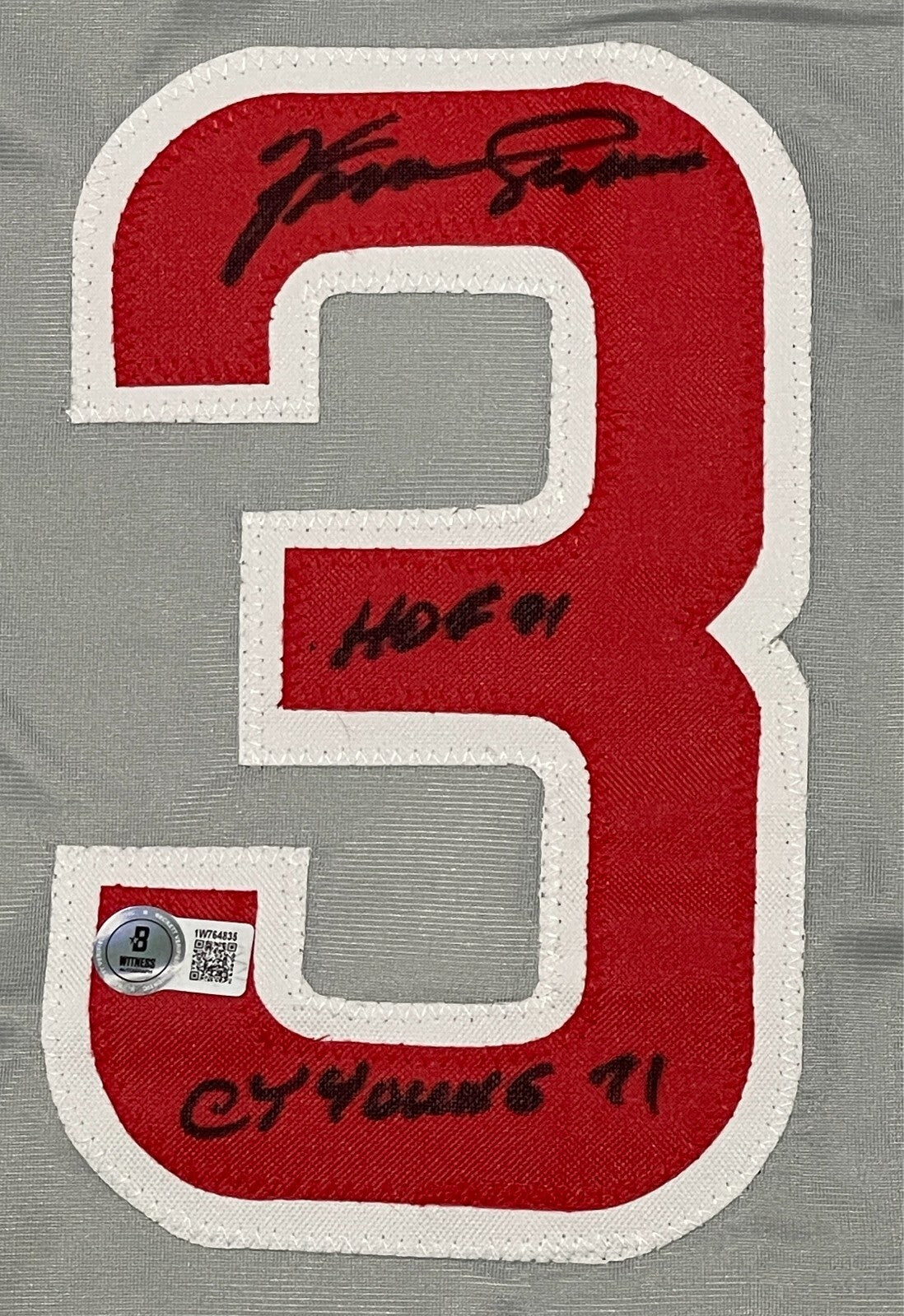 Fergie Jenkins Signed Custom Chicago Cubs Jersey - 2 Inscriptions
