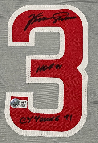 Fergie Jenkins Signed Custom Chicago Cubs Jersey - 2 Inscriptions