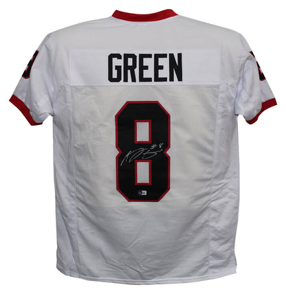 AJ Green Signed Georgia Bulldogs Custom College Style Jersey (BAS)