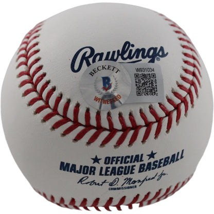 Barry Larkin Cincinnati Reds Signed Official Major League Baseball (HOF)
