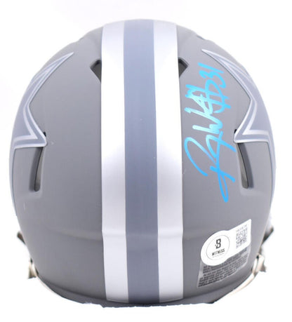 Roy Williams Signed Dallas Cowboys Slate Speed Mini Helmet
