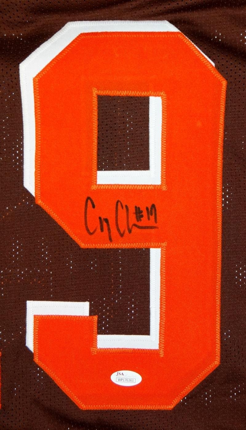 Corey Coleman Signed Brown Custom Jersey