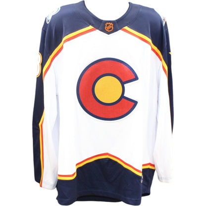 Cale Makar Autographed Colorado Avalanche Reverse Retro Jersey