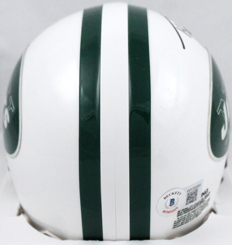 Ty Law Autographed New York Jets Black Mini Helmet