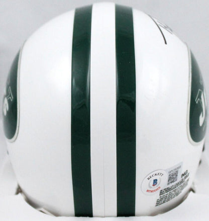 Ty Law Autographed New York Jets Black Mini Helmet