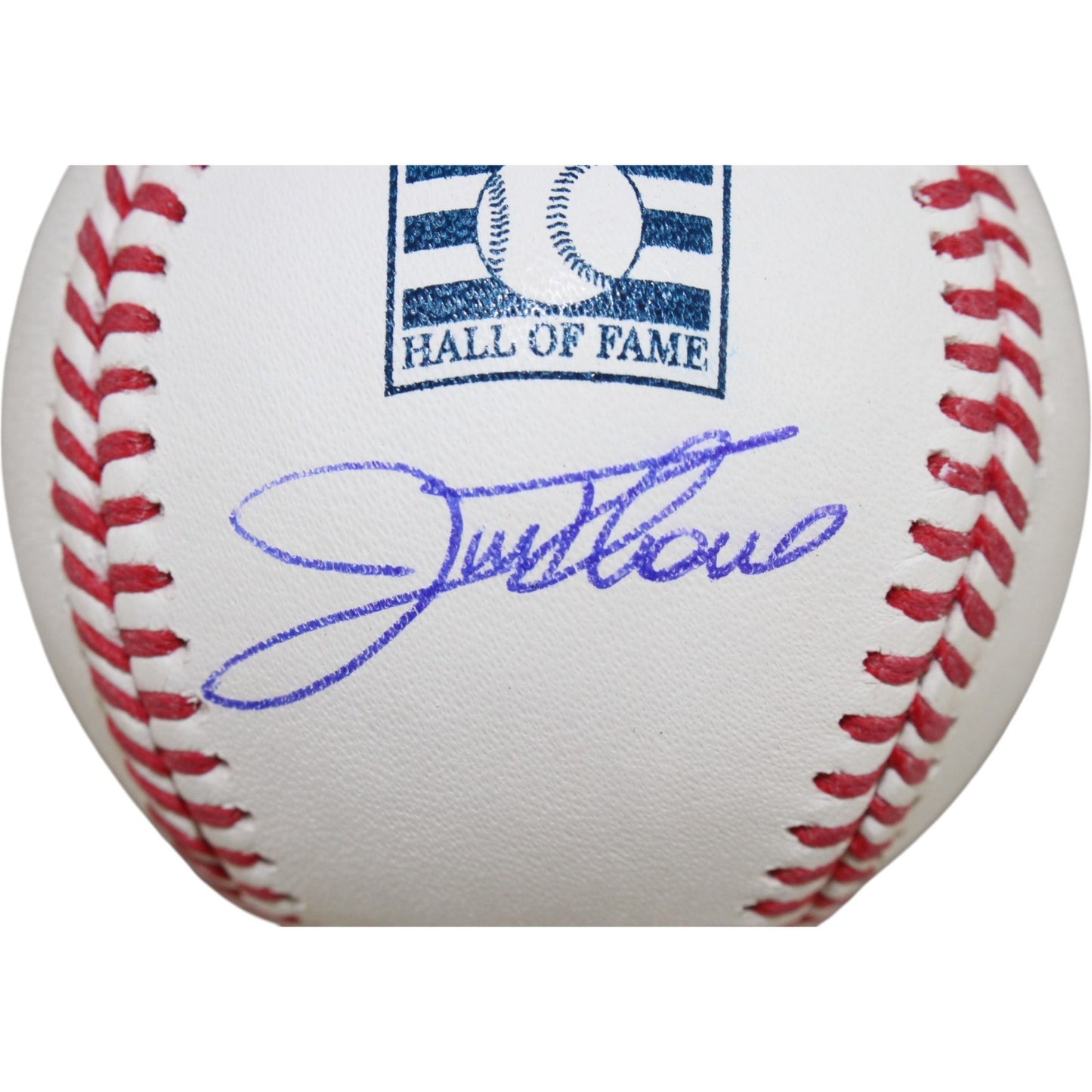 Jim Thome Signed Cleveland Indians Hall of Fame Official MLB Baseball