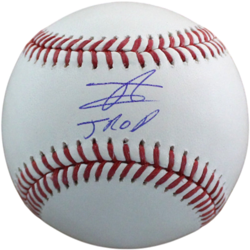 Julio Rodriguez Signed Baseball - Seattle Mariners J-Rod Inscription