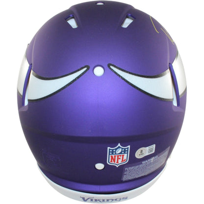 Randy Moss Signed Minnesota Vikings Full Size Authentic Helmet