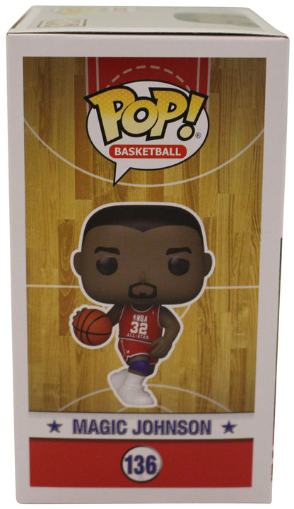 Magic Johnson Signed NBA All Stars Funko Pop #136 Target Exclusive