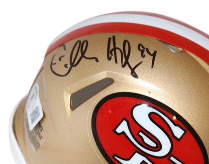 Charles Haley San Francisco 49ers Autographed Throwback Mini Helmet BAS