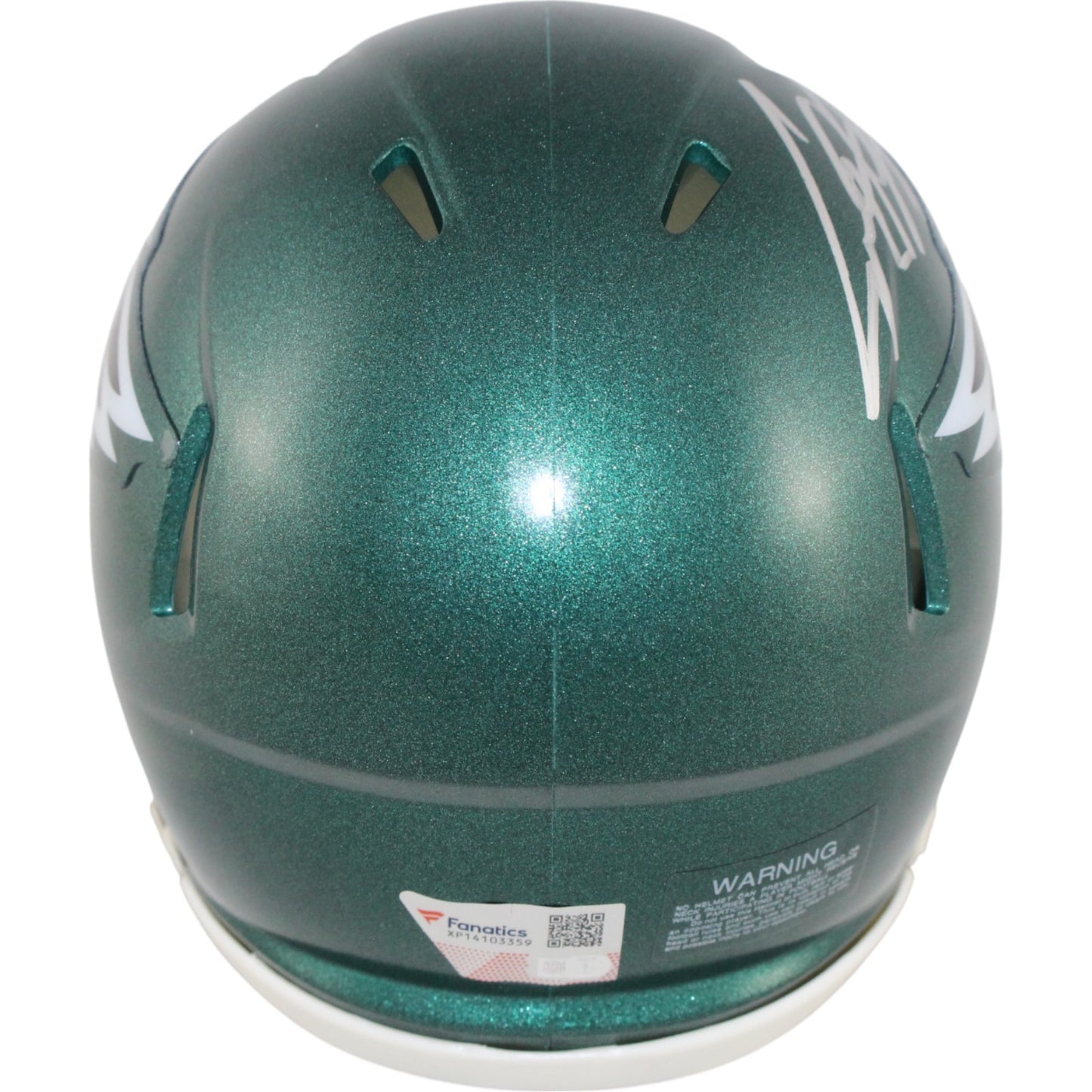 Cooper DeJean Philadelphia Eagles Signed Speed Mini Helmet