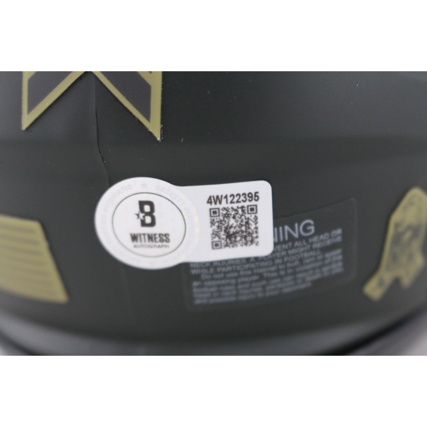 AJ Brown Signed Philadelphia Eagles 2025 Salute to Service Mini Helmet