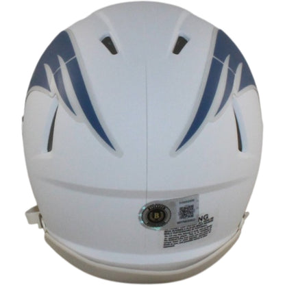 AJ Brown Signed New England Patriots Rivalries Mini Helmet