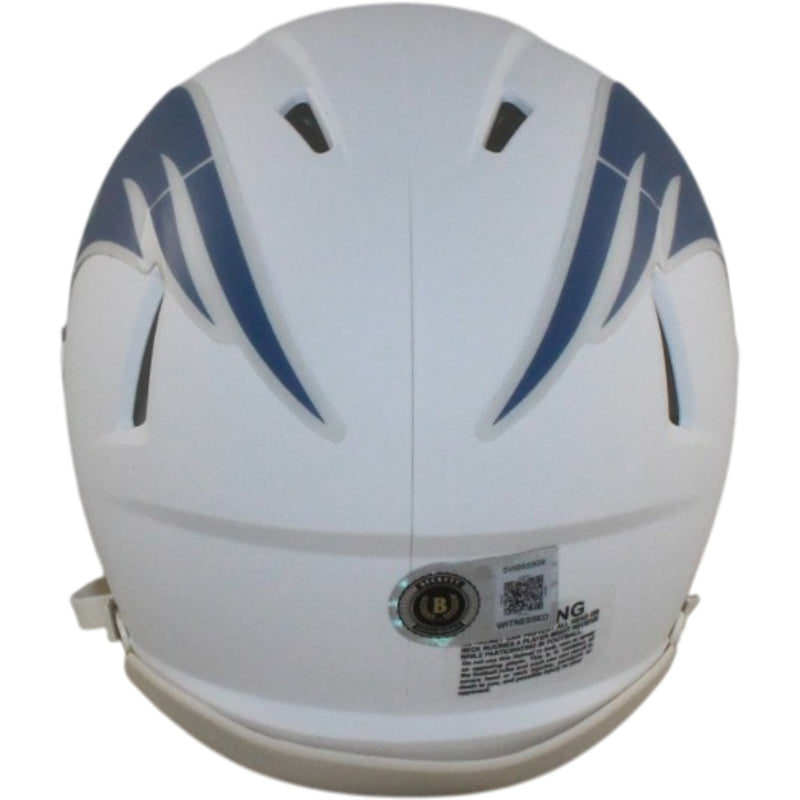 AJ Brown Signed New England Patriots Rivalries Mini Helmet