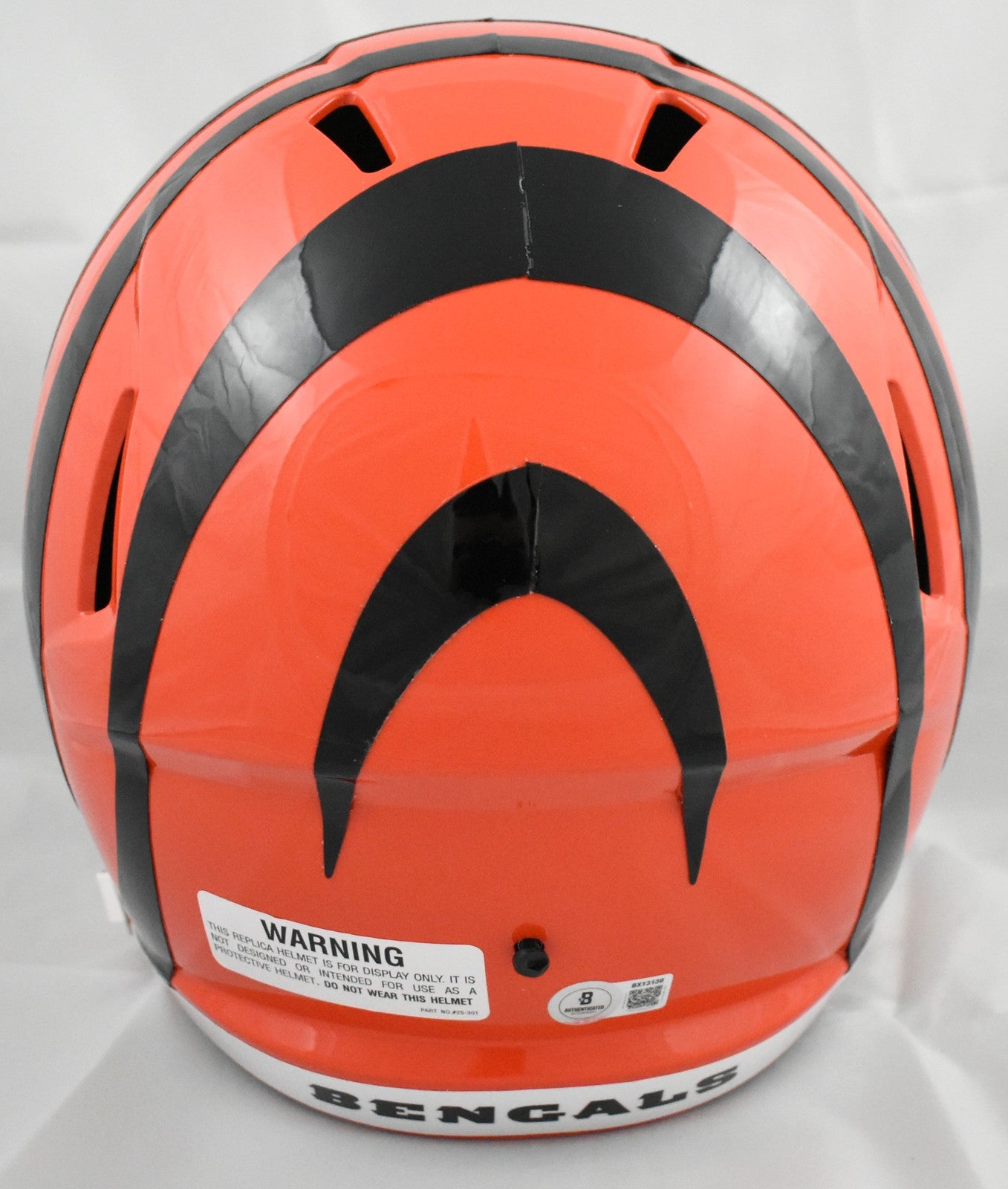 Boomer Esiason Autographed Cincinnati Bengals Full Size Speed Helmet