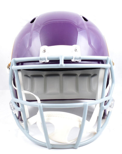 Paul Krause Signed Minnesota Vikings Full Size Speed Helmet HOF