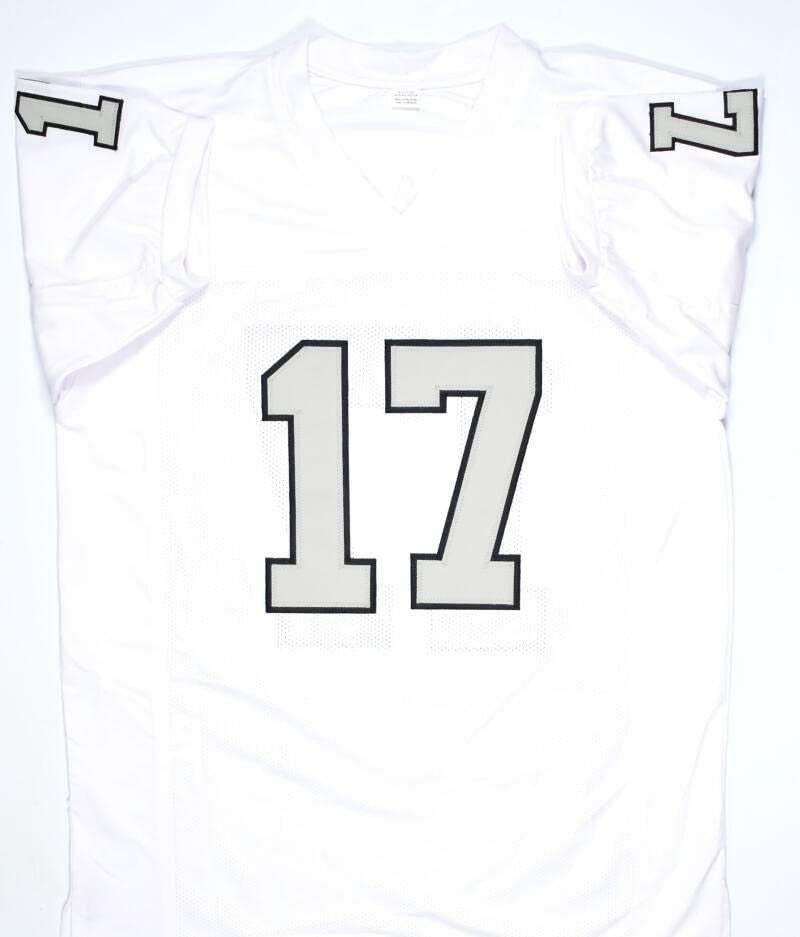Davante Adams Signed White and Gray Custom Jersey