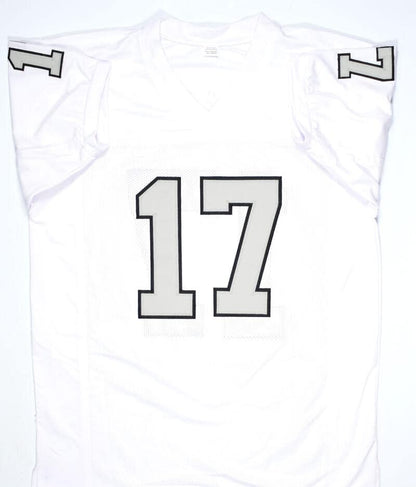 Davante Adams Signed White and Gray Custom Jersey
