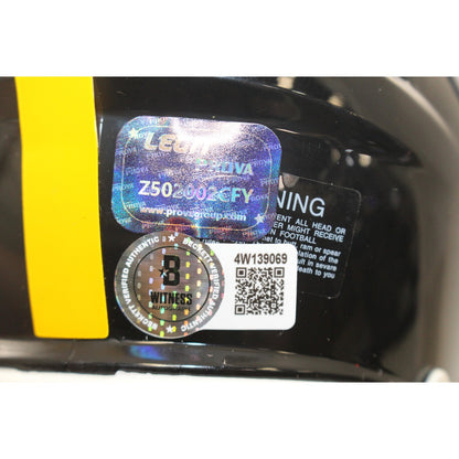 Heath Miller Autographed Pittsburgh Steelers Mini Helmet (Beckett Witnessed)