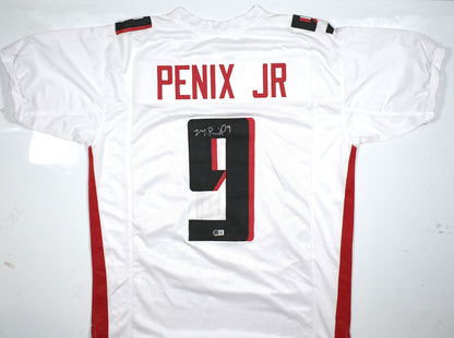 Michael Penix Jr. Autographed Custom White Football Jersey