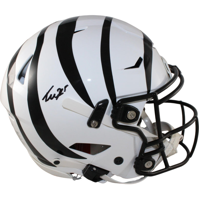 Tee Higgins Signed Cincinnati Bengals 2022 Alternate SpeedFlex Helmet