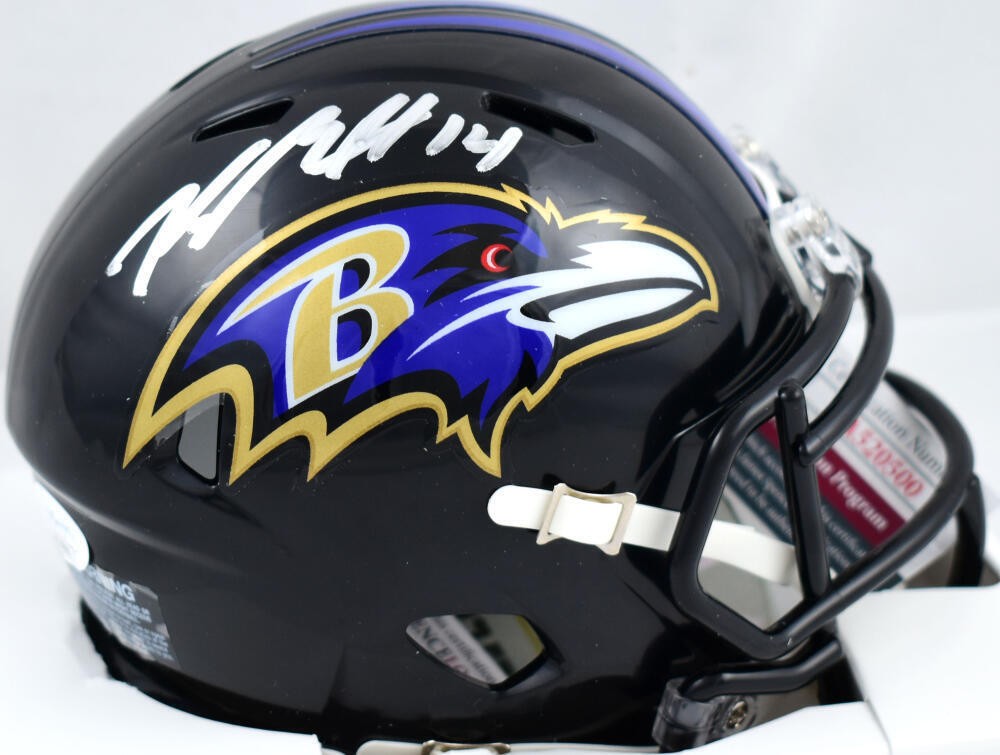 Kyle Hamilton Signed Baltimore Ravens Speed Mini Helmet